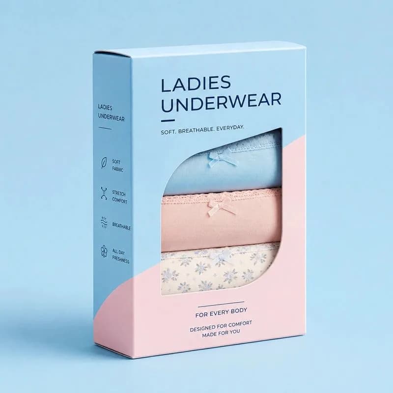 Underwear Packaging — Retail presentation dictates the perceived luxury of intimate apparel Underwear Packaging — Retail presentation dictates the perceived luxury of intimate apparel