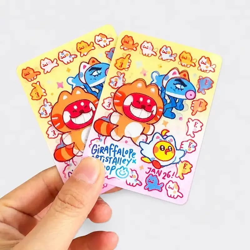 Custom Lenticular Stickers Custom Lenticular Stickers