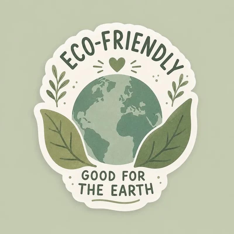Custom Eco Safe Stickers Custom Eco Safe Stickers