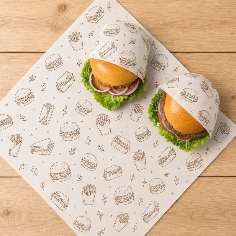 Custom Food Wrapping Paper Custom Food Wrapping Paper