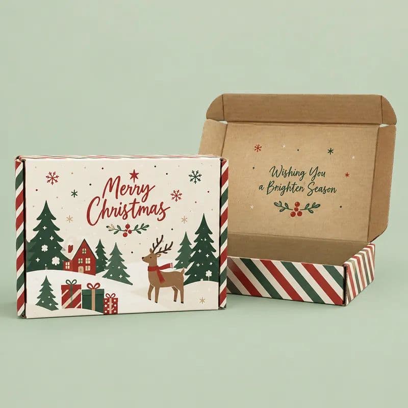 Custom Christmas Mailer Boxes Custom Christmas Mailer Boxes