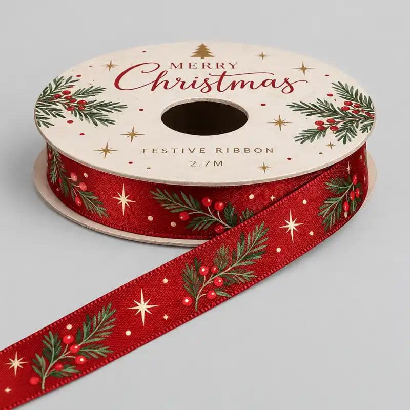 Christmas Holiday Ribbon Christmas Holiday Ribbon