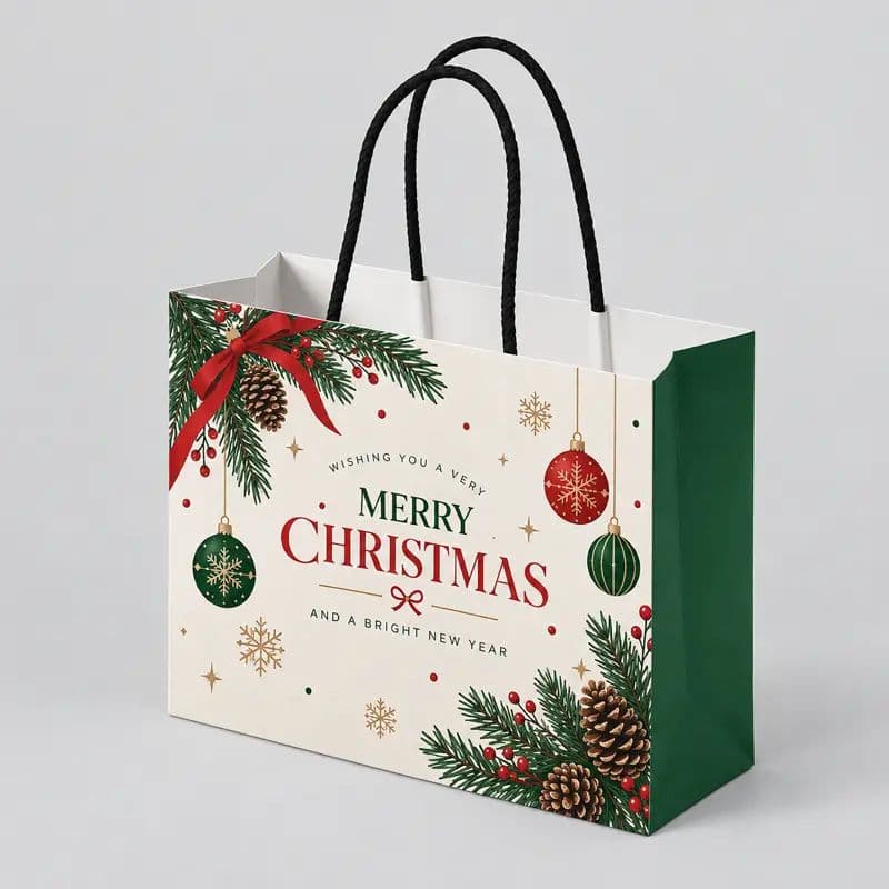 Christmas paper gift bags Christmas paper gift bags