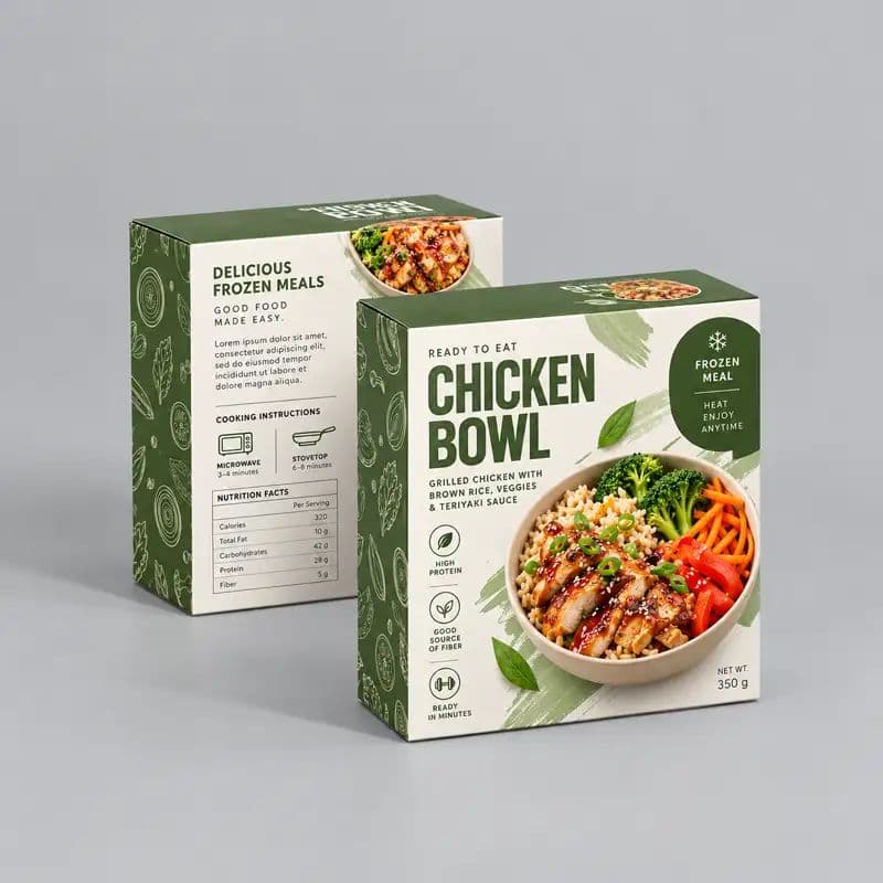 Custom Frozen Food Boxes
