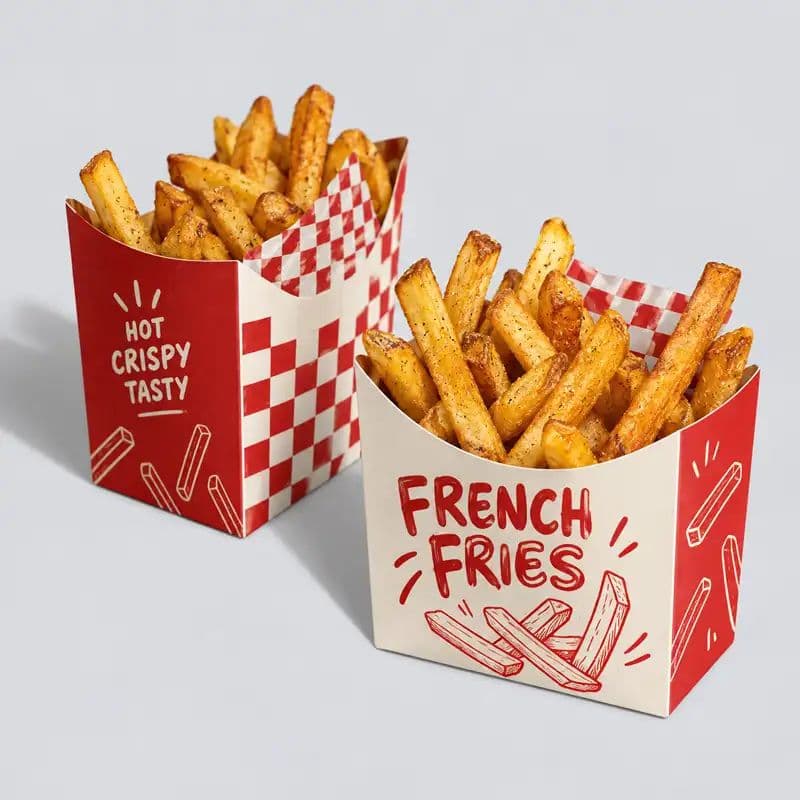 Custom French Fries Packaging