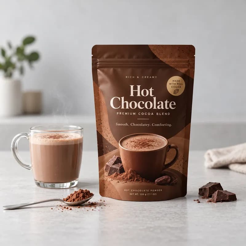 Custom Hot Chocolate Packaging Custom Hot Chocolate Packaging