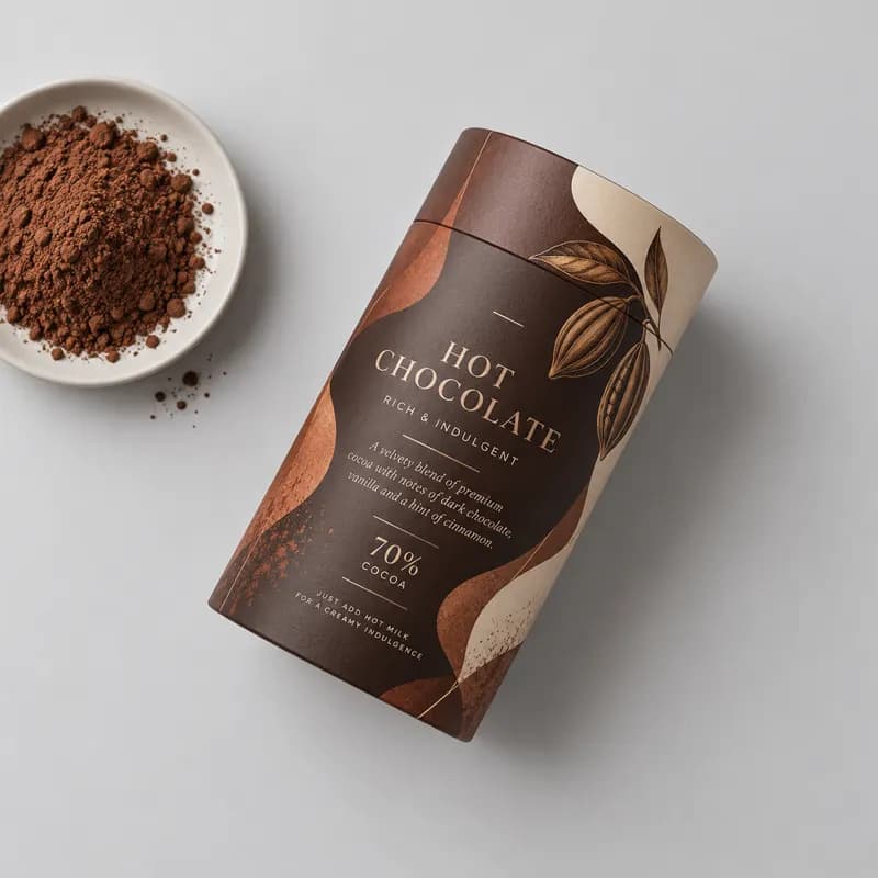 Custom Hot Chocolate Packaging Custom Hot Chocolate Packaging